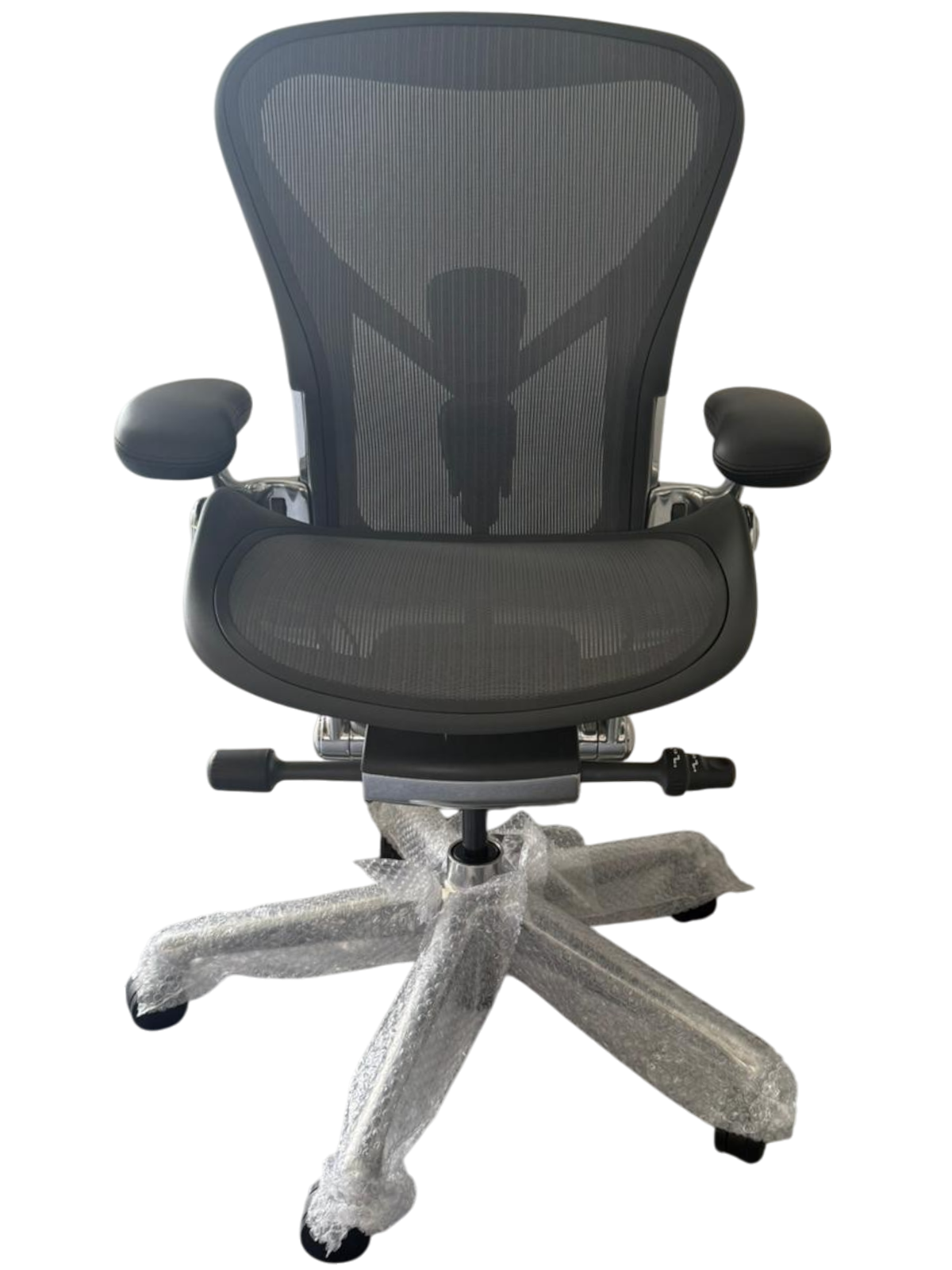 Herman Miller Aeron Remastered Polished Aluminium